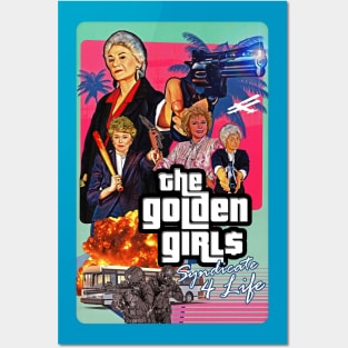 Golden Girls: GTA Miami Posters and Art